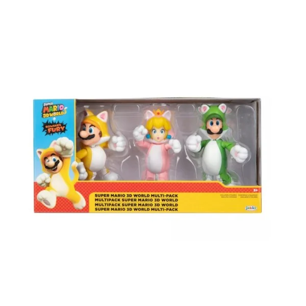Nintendo 4" 3D World 3 Pack - 41041-T